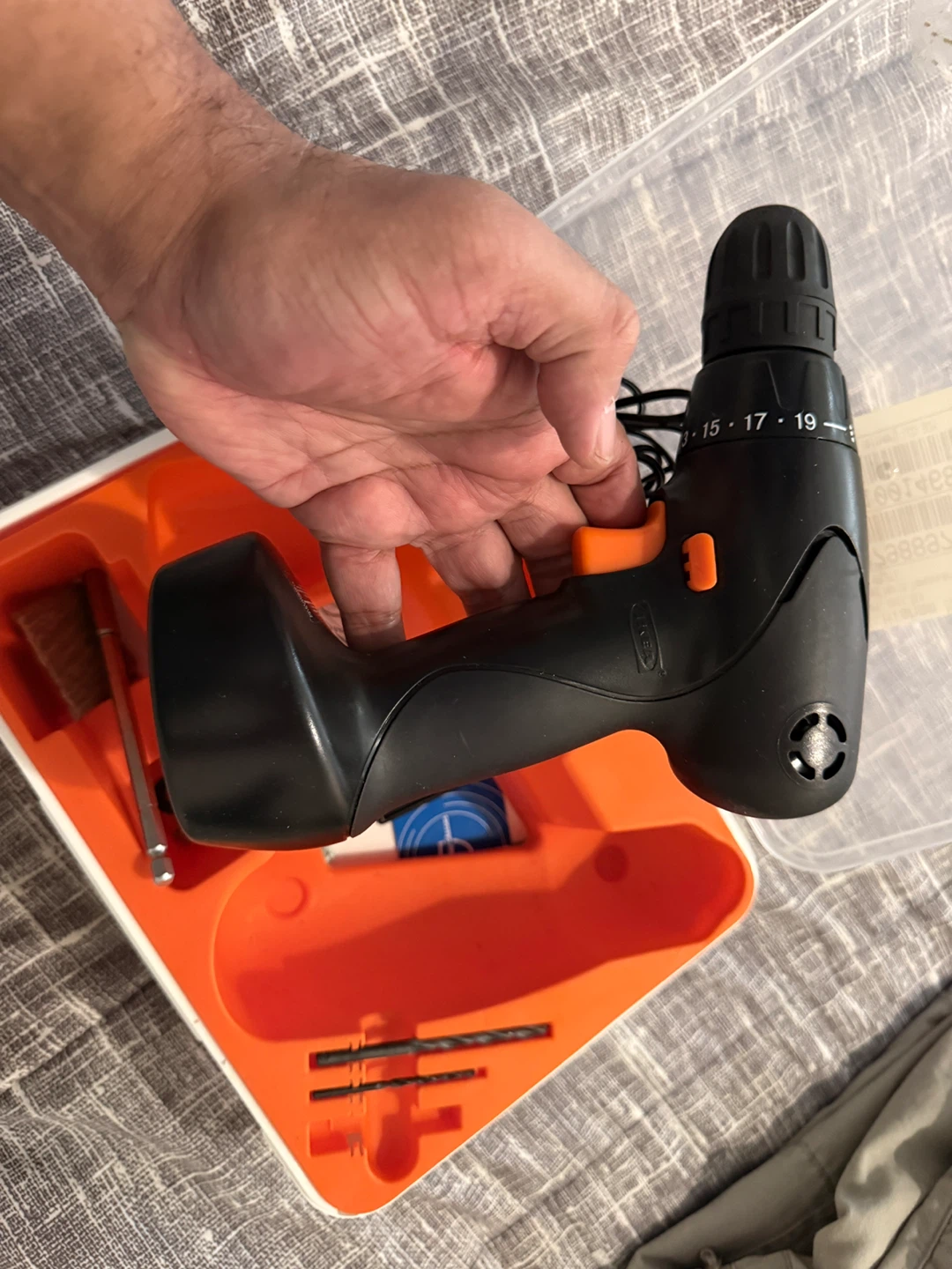 Cordless Drill with Accessories - photo 2