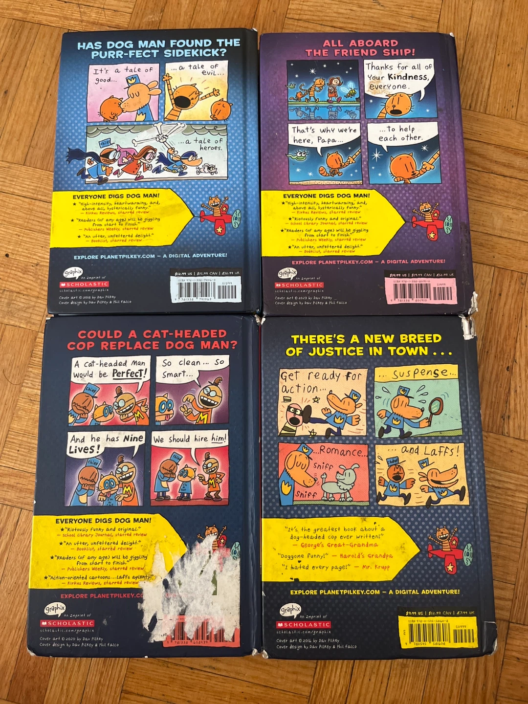 Dog Man Hardcover Books – 4 Book Bundle – $25 - photo 2