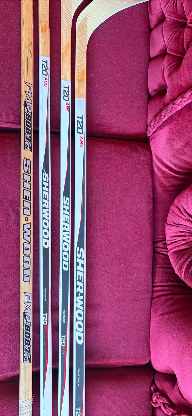 Sherwood Hockey Sticks (4 Total)