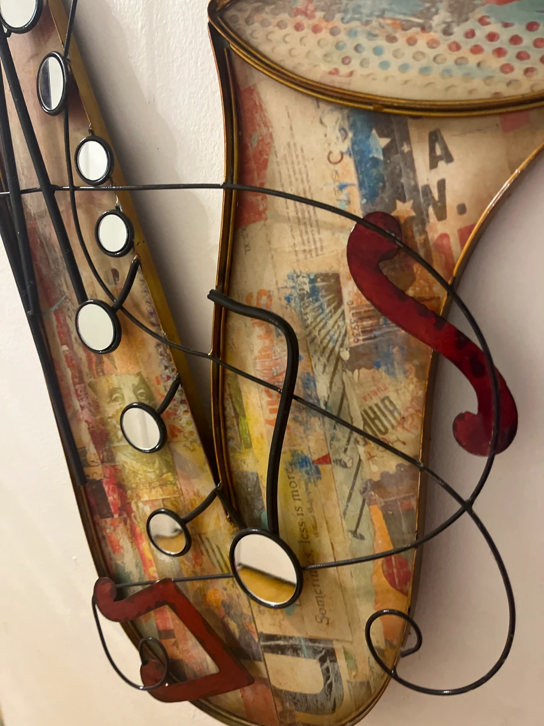 Wall Art Saxophone Music Decor - photo 2