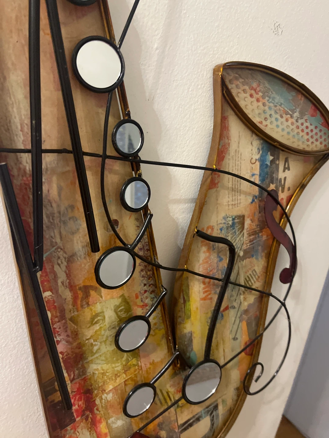 Wall Art Saxophone Music Decor - photo 4