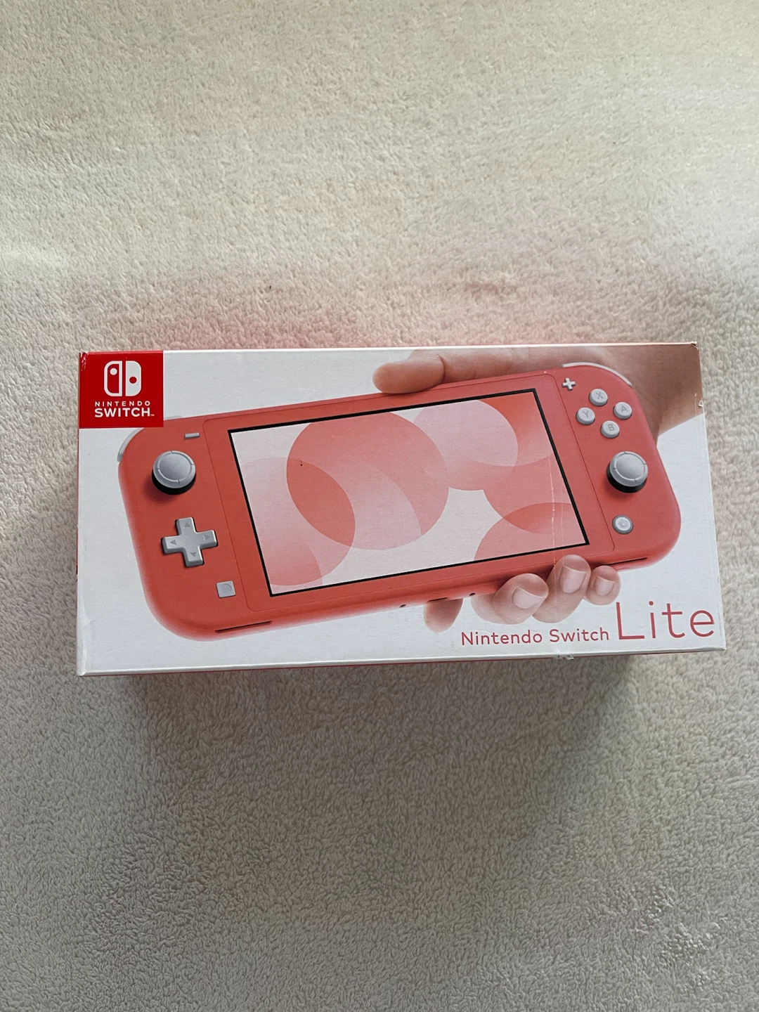 nintendo switch lite coral - photo 3