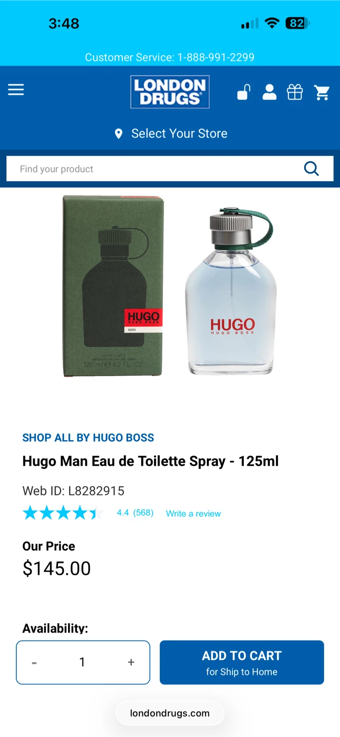 Hugo Man Eau de Toilette - 125 ml - photo 2