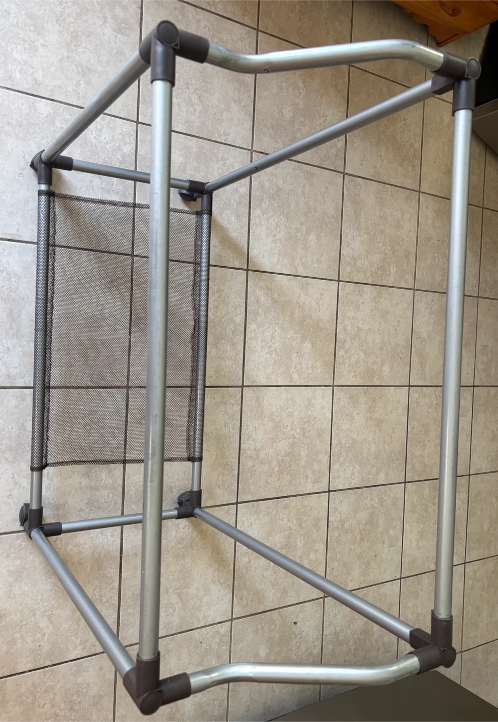 Rolling Drying Rack for Towels/Clothes + Mesh Shelf for shoes - photo 2