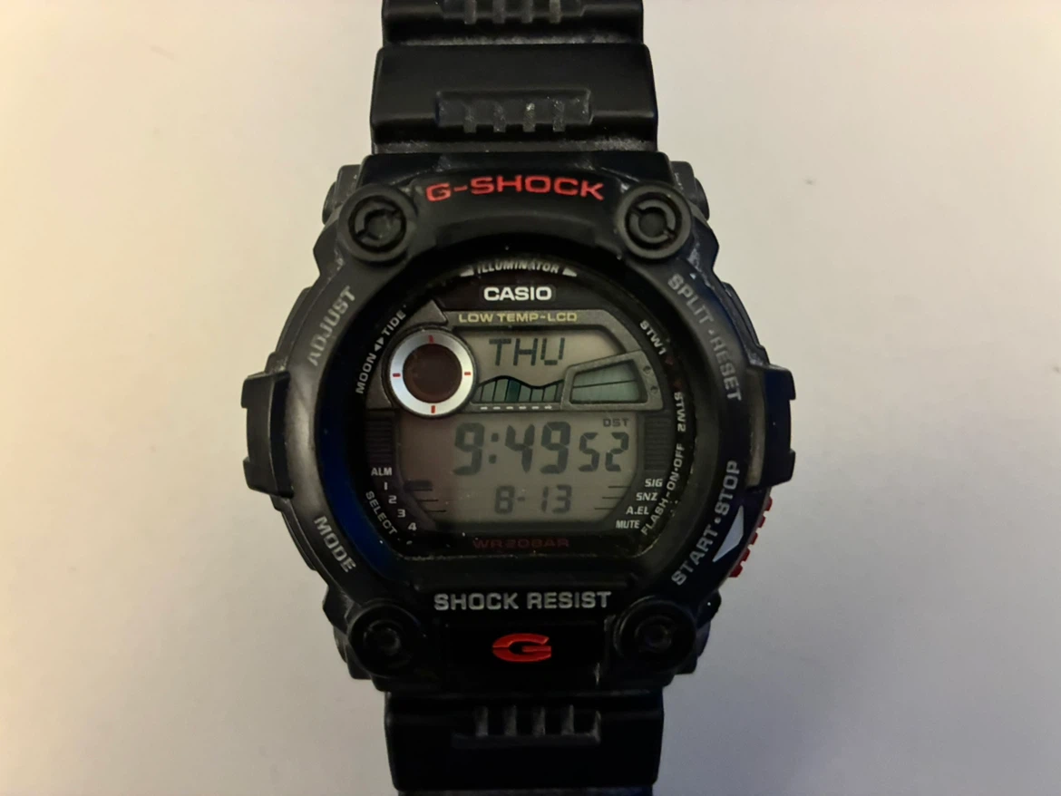 Casio G-7900 Tide Predictor Digital Watch - photo 2