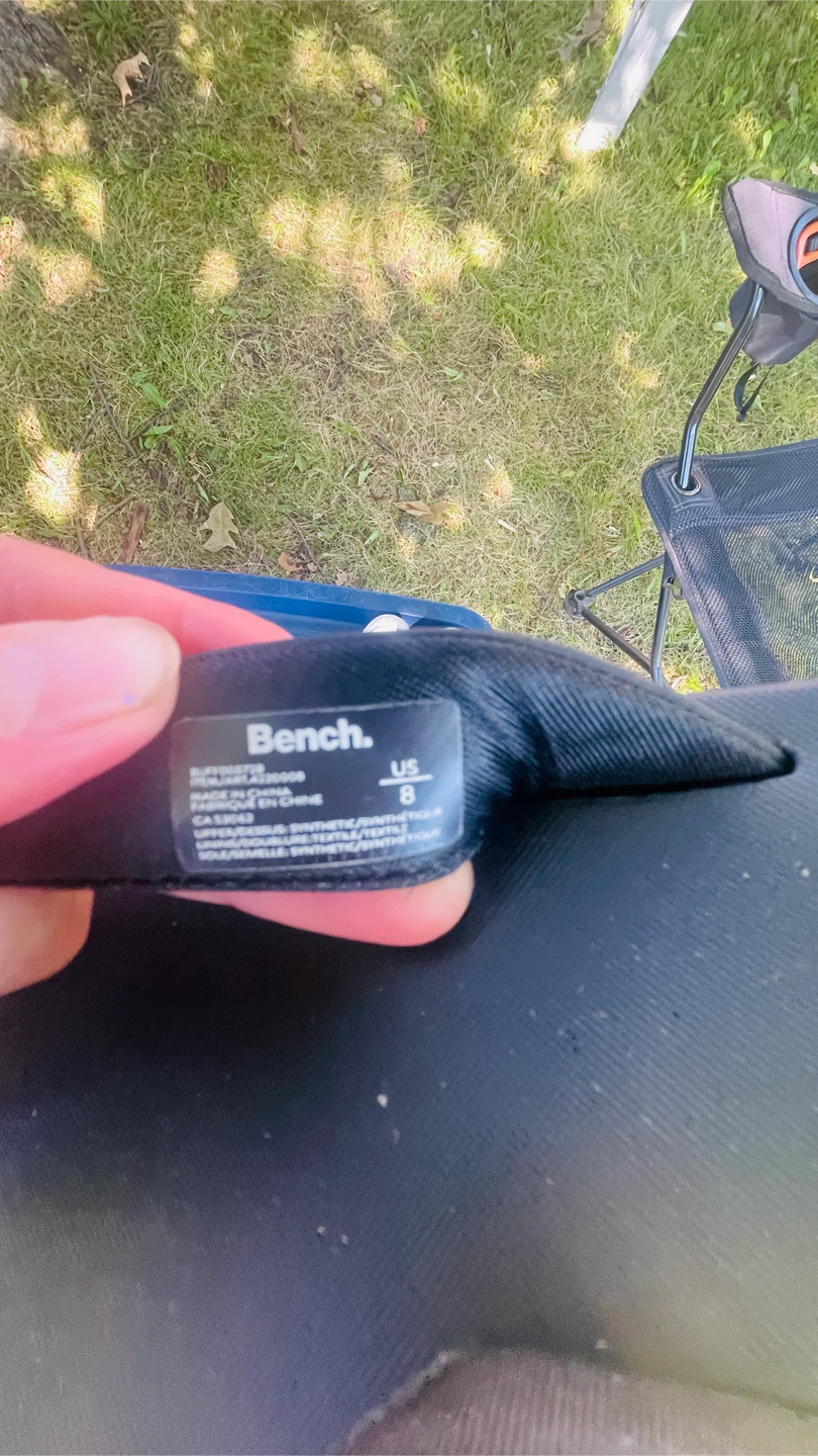 Bench Black Flip Flops - Size US 8 - photo 2