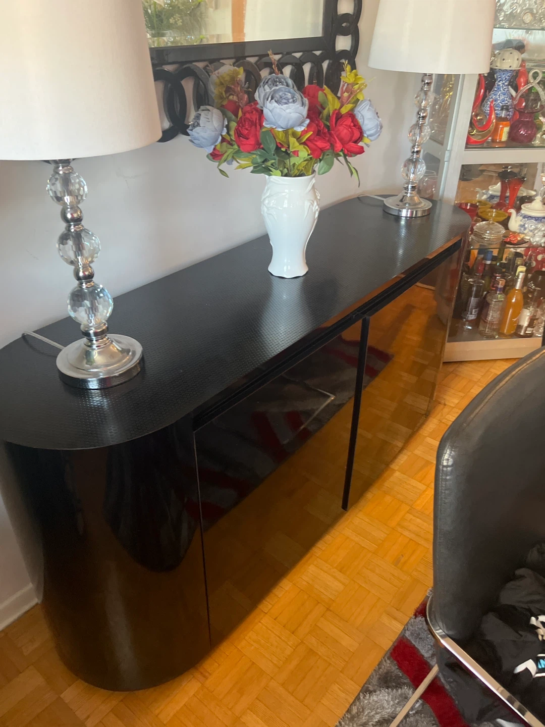 Black Console Table