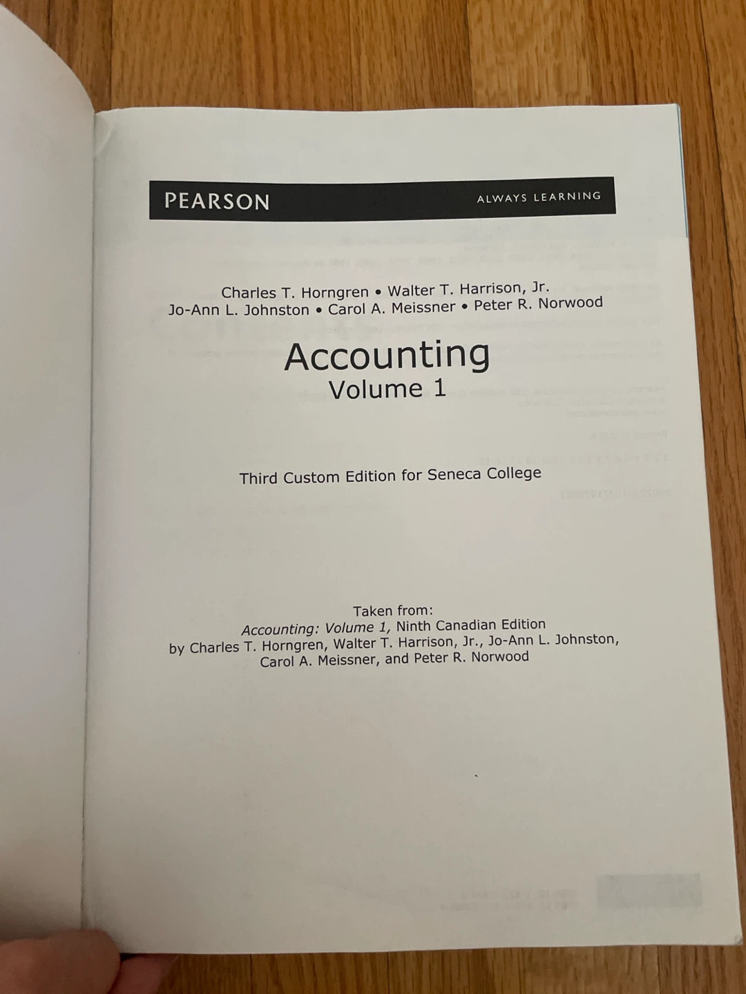 Accounting Volume 1 Textbook - photo 2