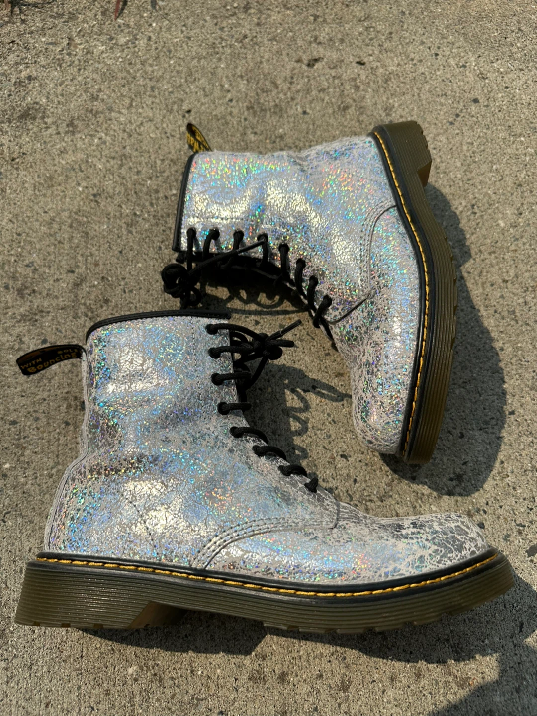 Dr. Martens 1460 Glitter Combat Boots