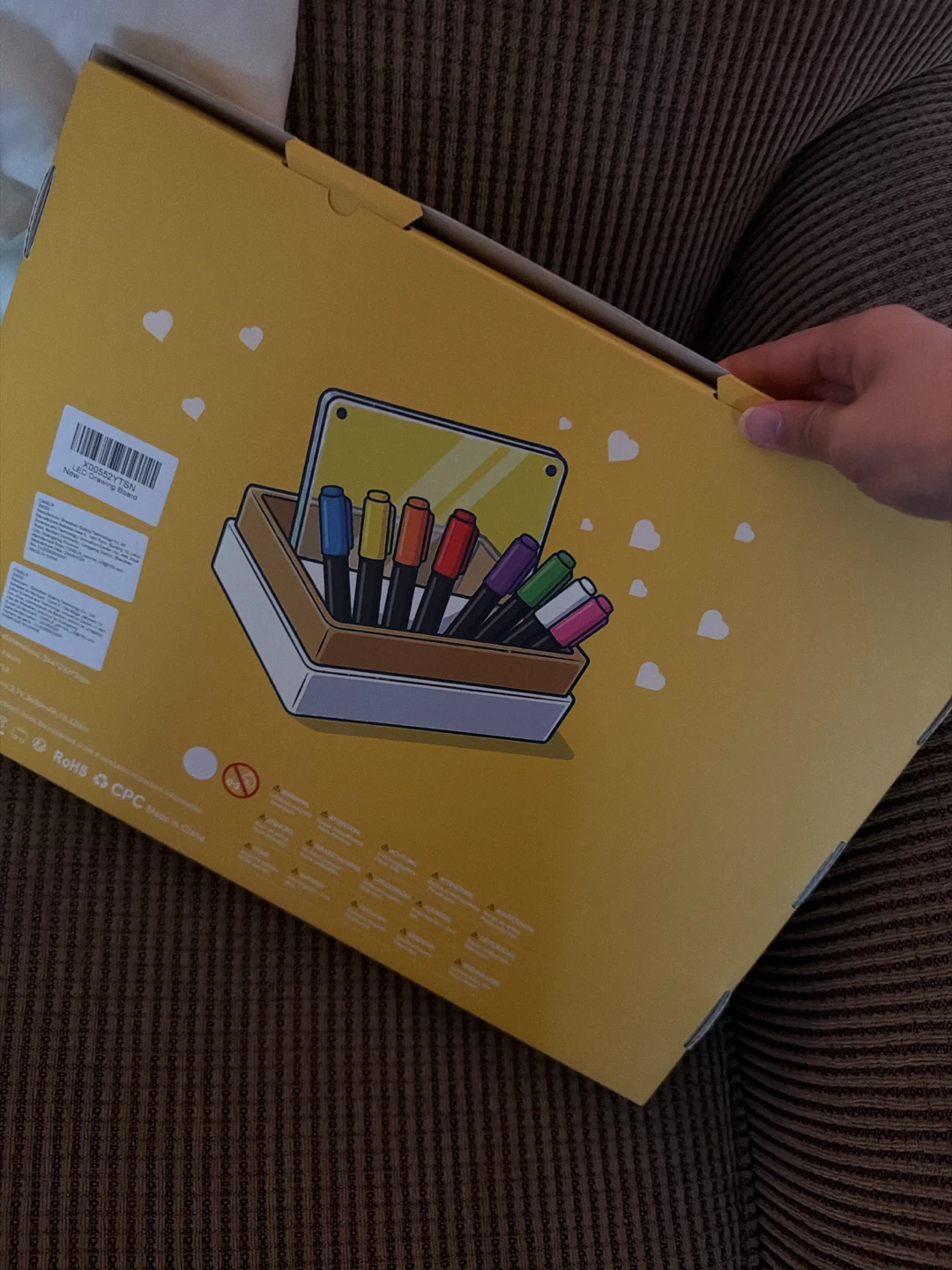 LED Drawing Board with Markers - photo 2