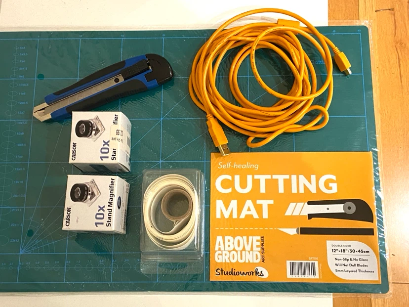 Miscellaneous photo + print supplies