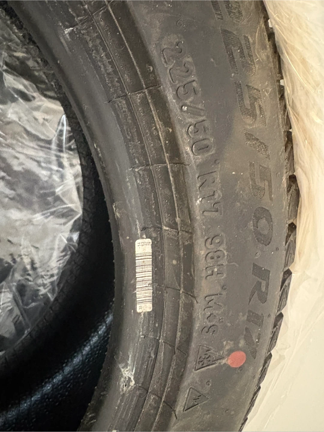 Pirelli 225/50R17 Ice Friction Winter Tires - photo 2