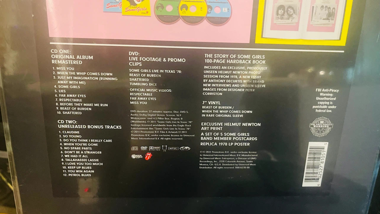 The Rolling Stones Some Girls Super-Deluxe Edition Box Set - photo 3