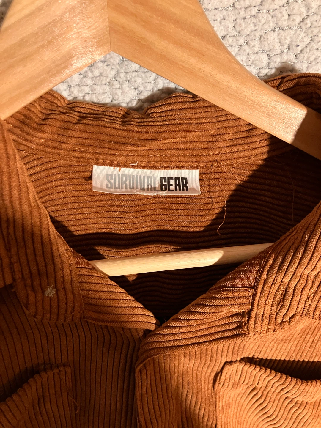 SURVIVAL GEAR Corduroy Button-Up Shirt - photo 2