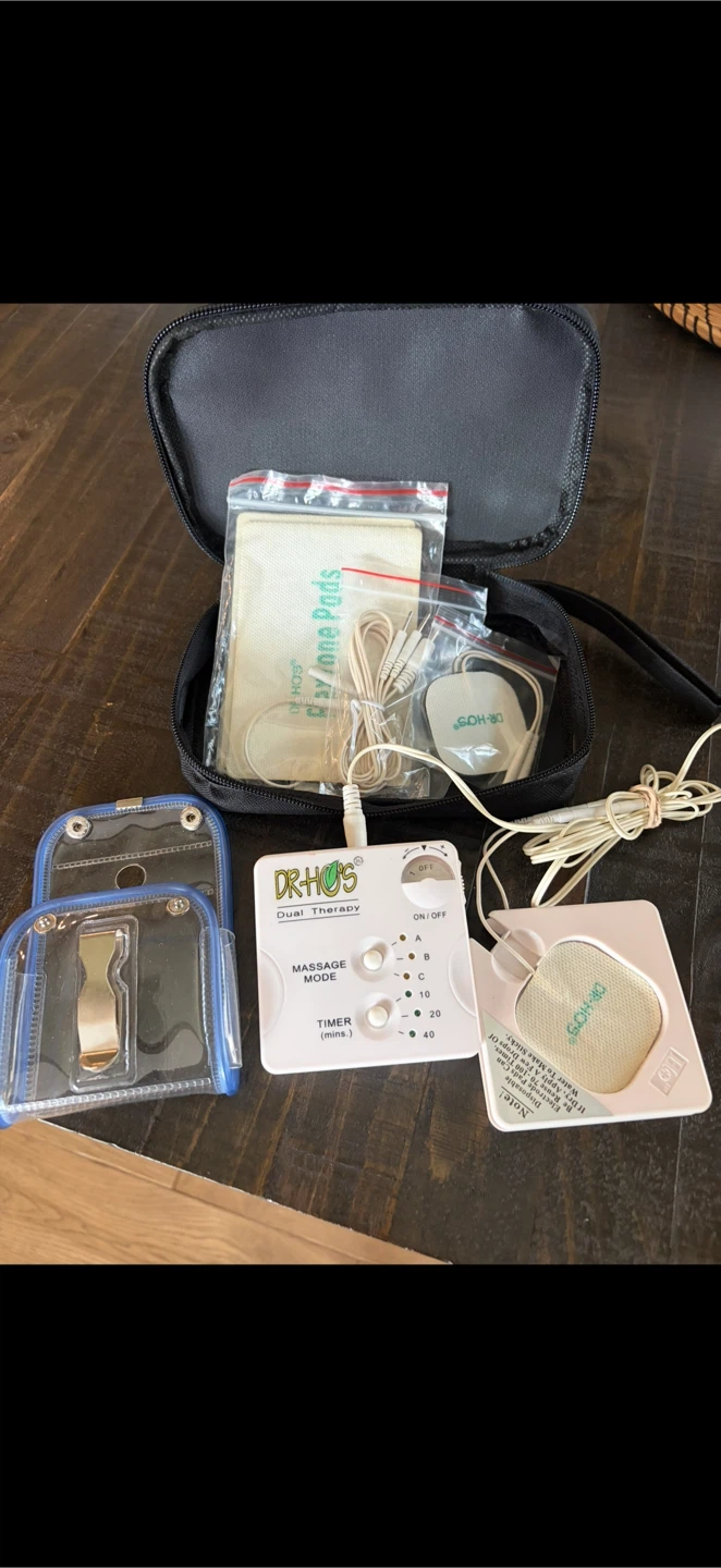 $50 Dr. Ho's Dual Therapy TENS Unit Pain Relief Device - photo 2