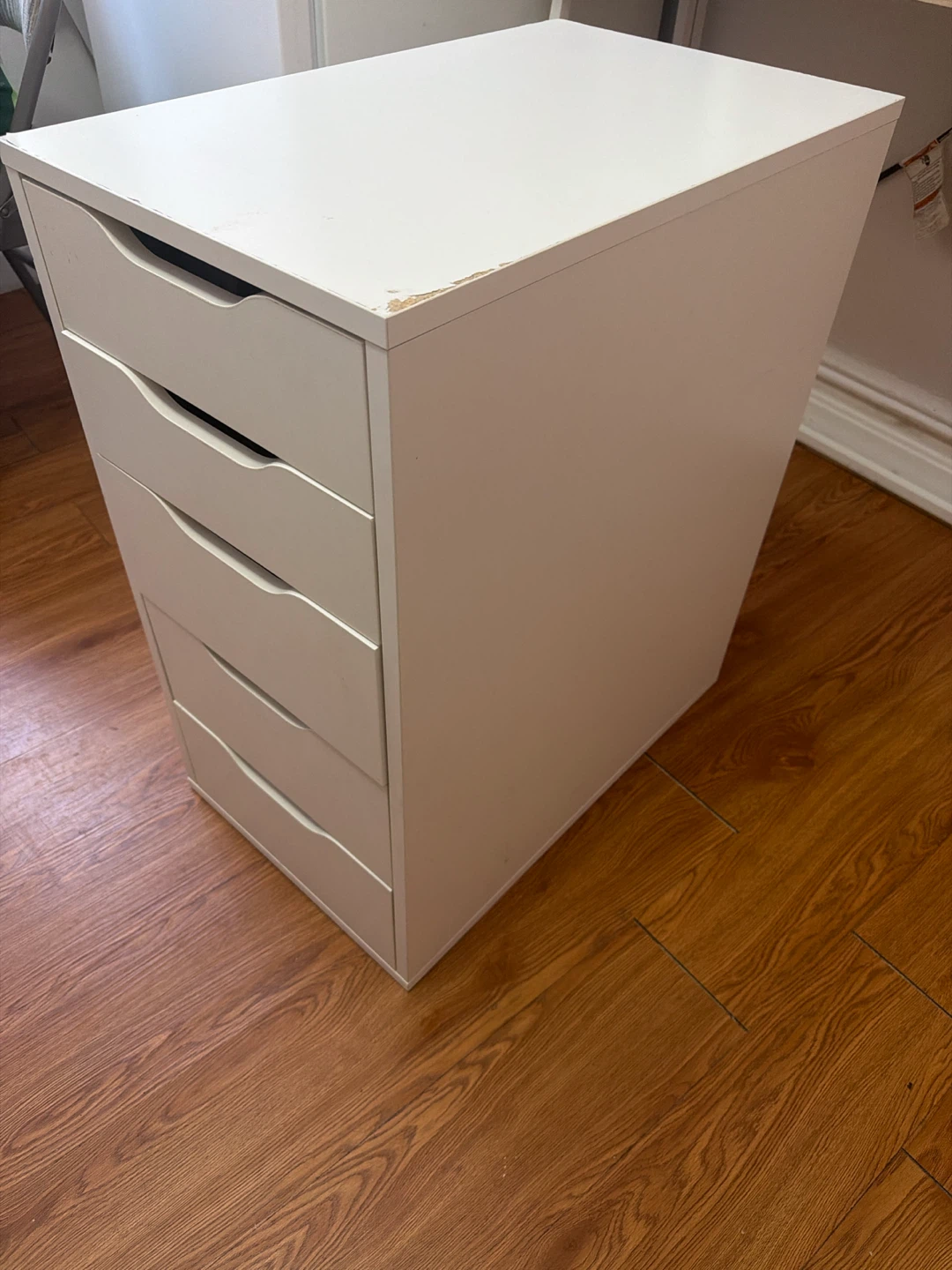 White Alex Drawer Unit