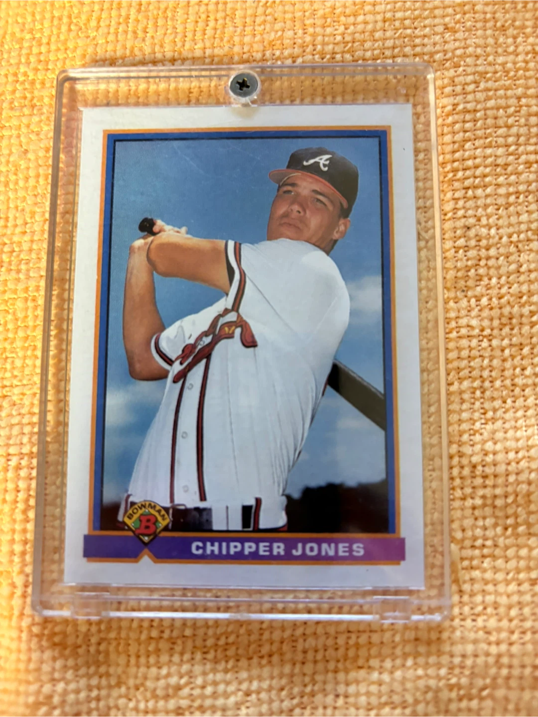 Chipper Jones Baseball Cards Collection