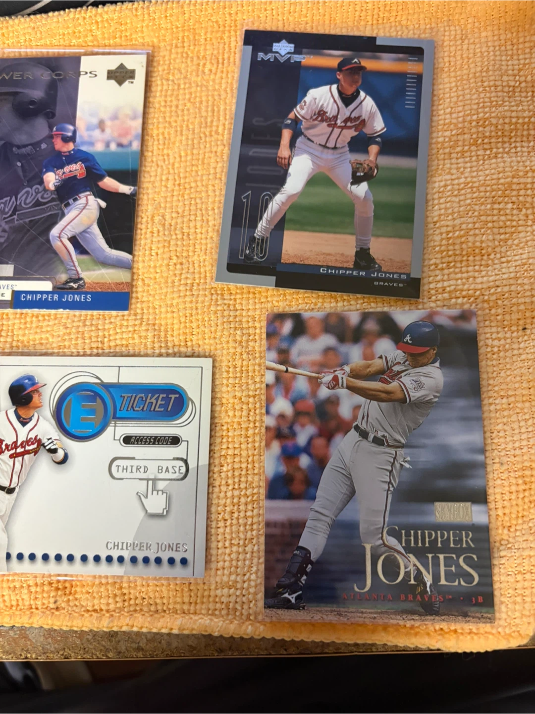 Chipper Jones Baseball Cards Collection - photo 3
