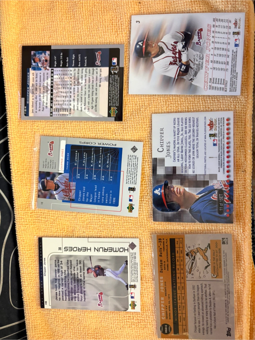 Chipper Jones Baseball Cards Collection - photo 5