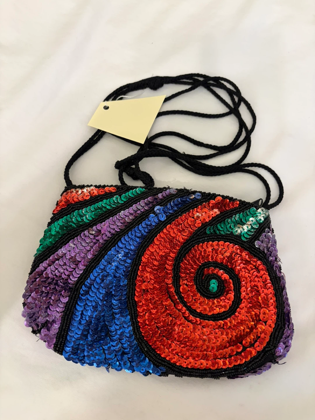 Multi-Color Sequin Clutch Purse - photo 2