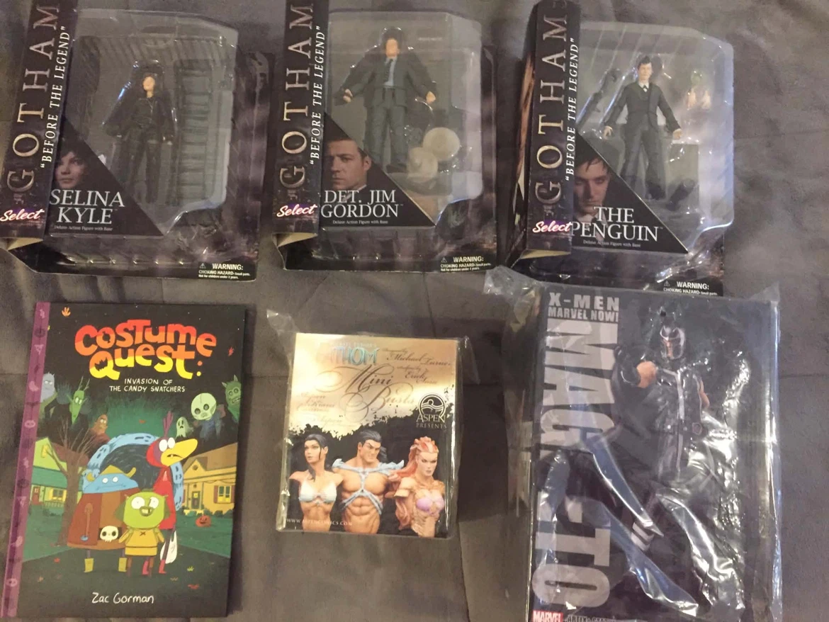 Gotham "Before The Legend" Select Action Figures & X-Men Magneto