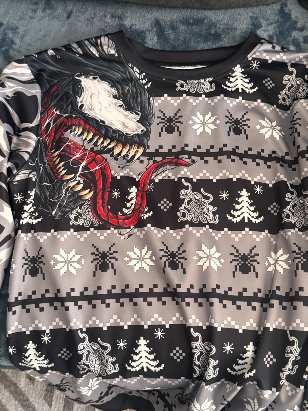 Venom Ugly Christmas Sweater - photo 3