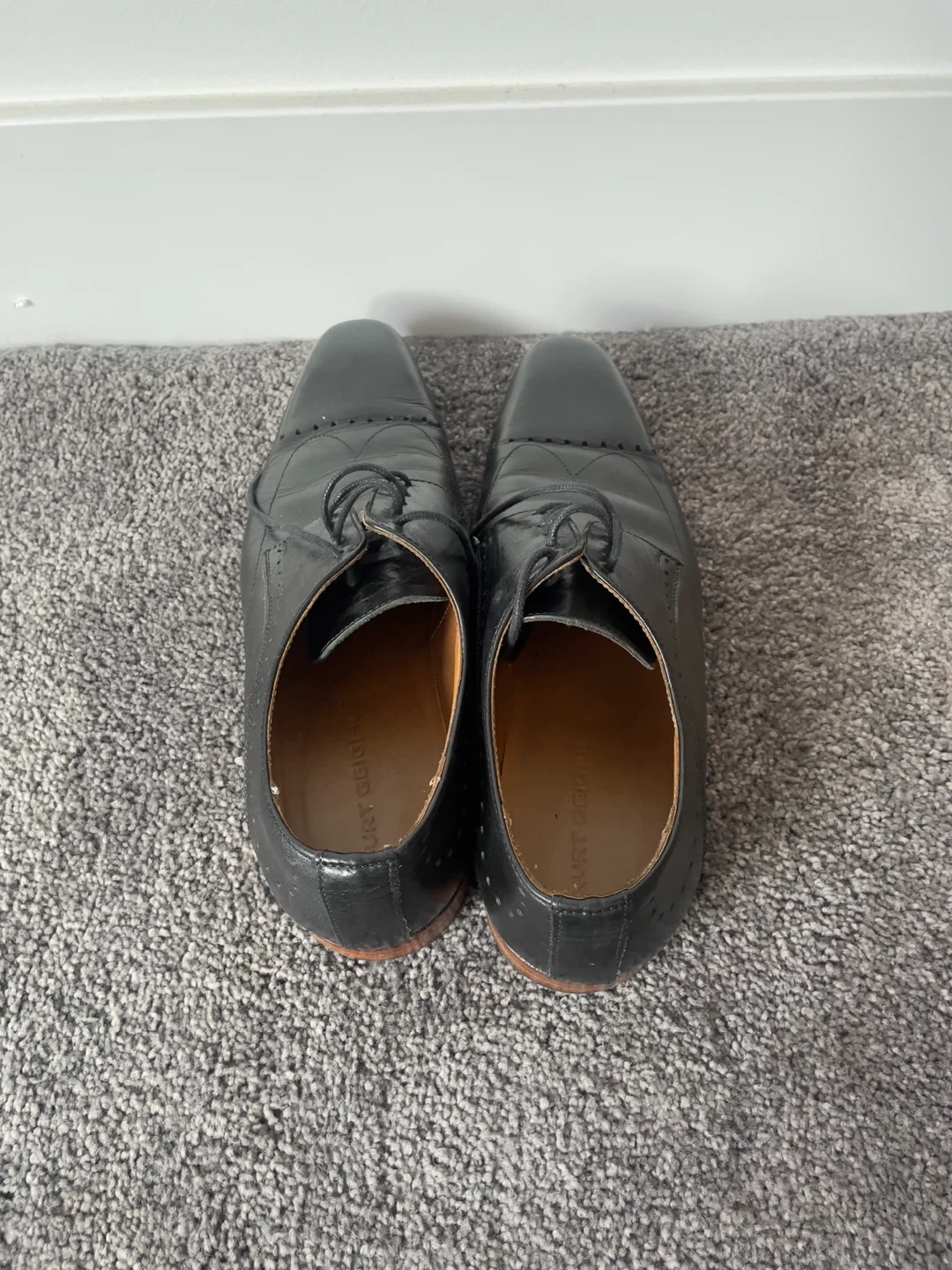 Leather Oxford Dress Shoes - photo 5
