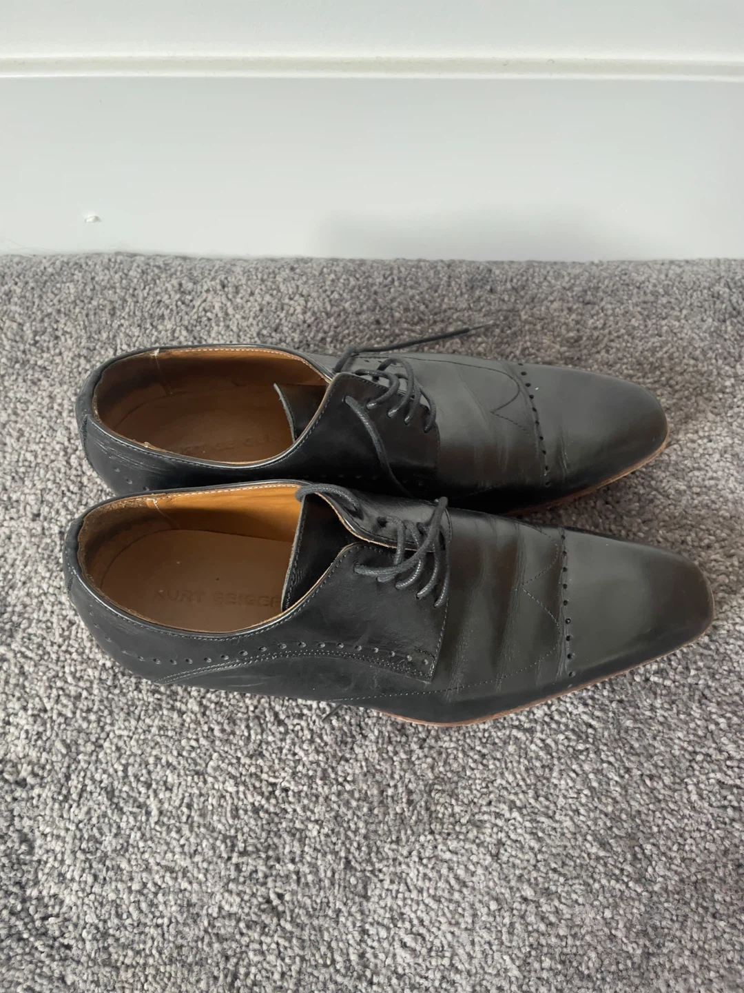 Leather Oxford Dress Shoes - photo 4