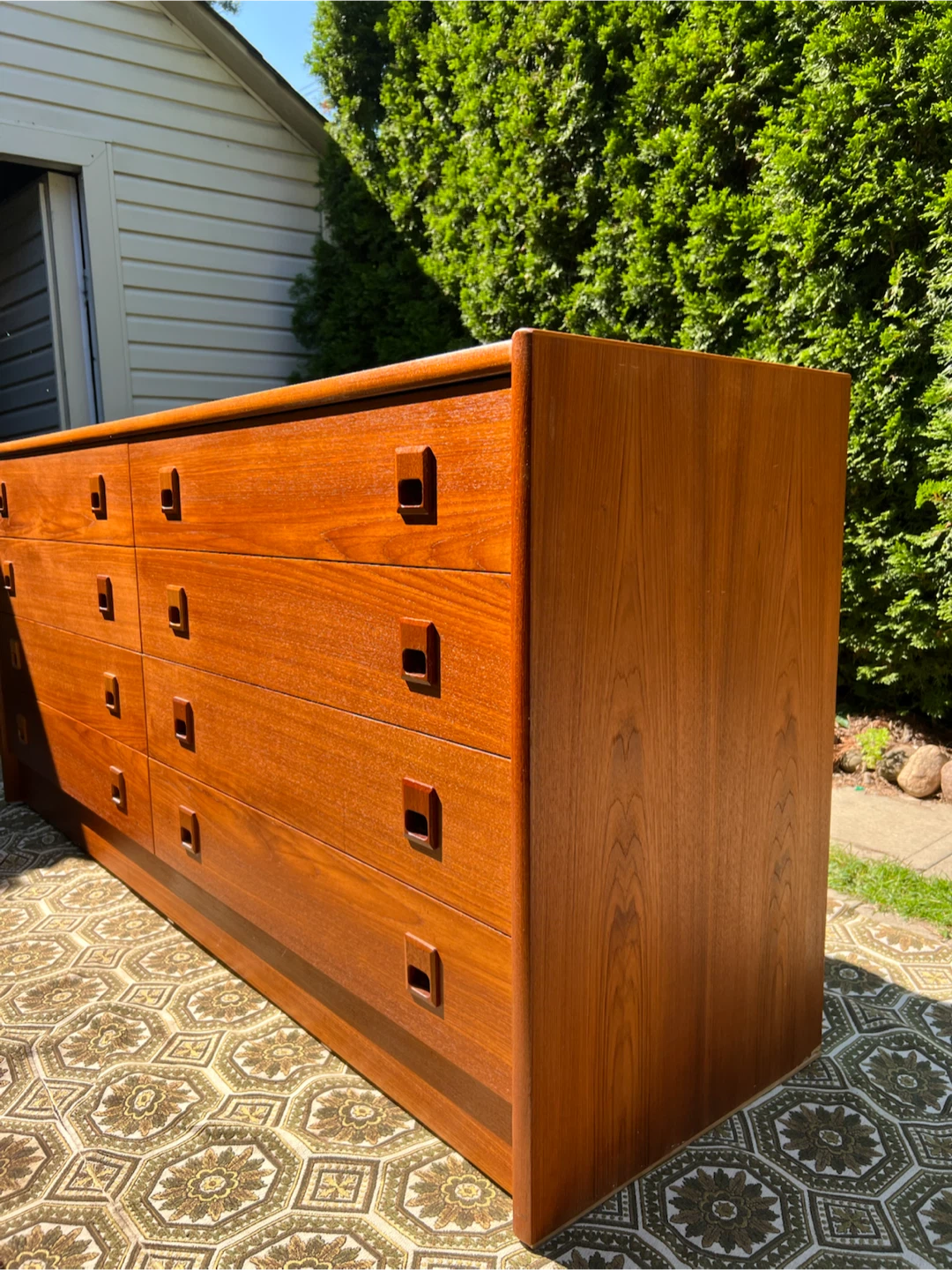 Danish MCM Teak Dresser - photo 3