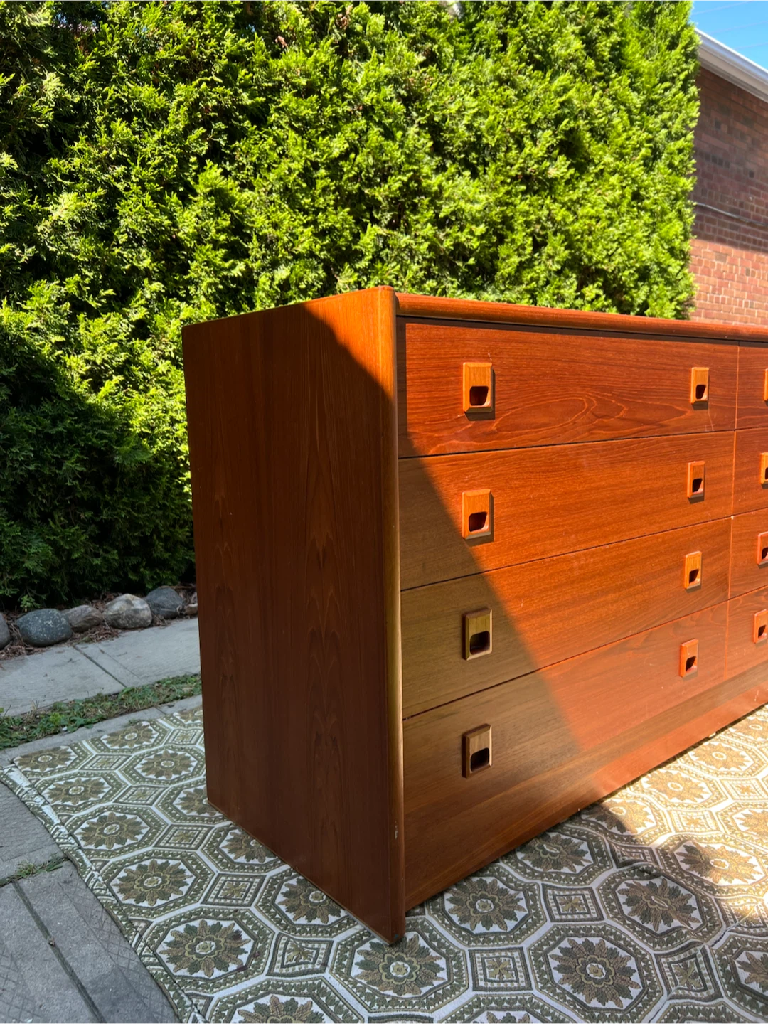 Danish MCM Teak Dresser - photo 4