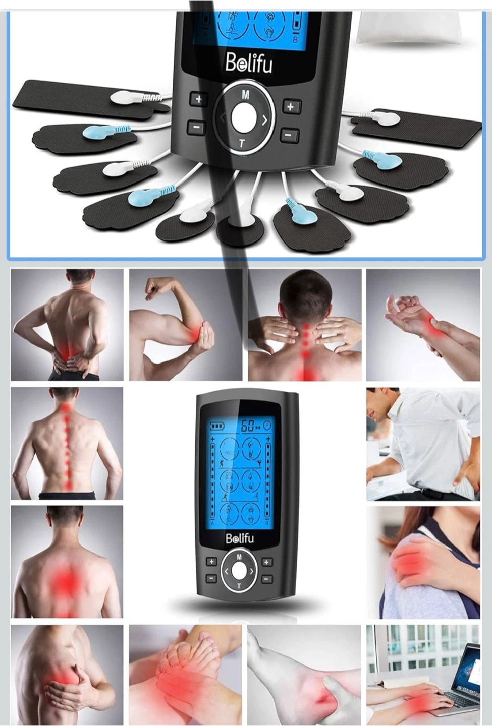 Belifu TENS Unit Model SM9126 - photo 5