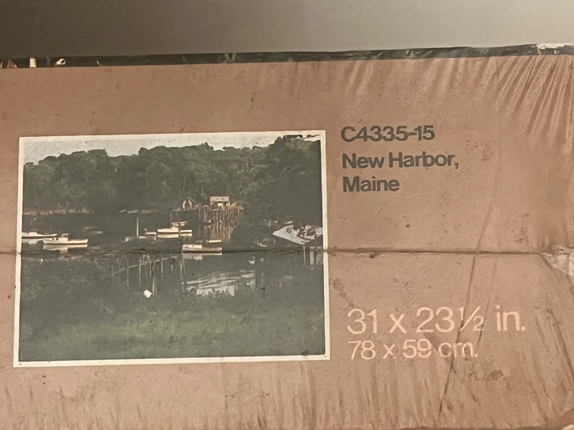 MB York 1500 Piece Puzzle - New Harbor, Maine - photo 3