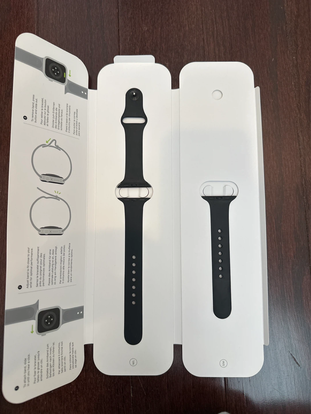 Apple Watch Sport Band - Black - 40mm