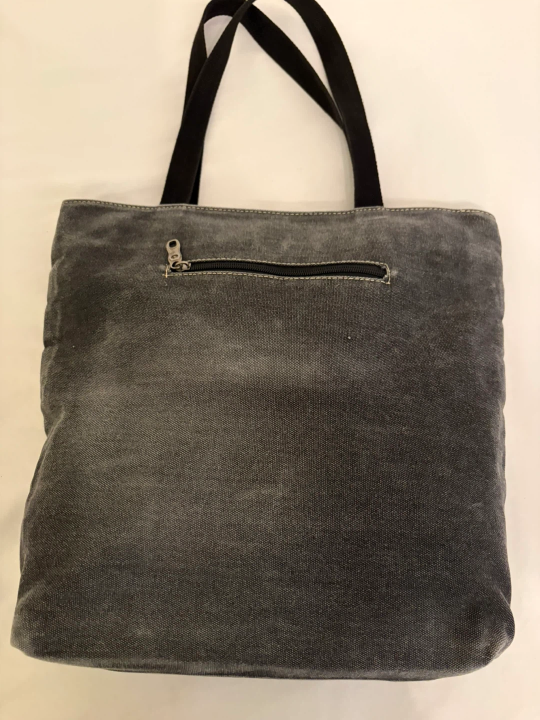 Canvas Tote Bag with Stripes - photo 3