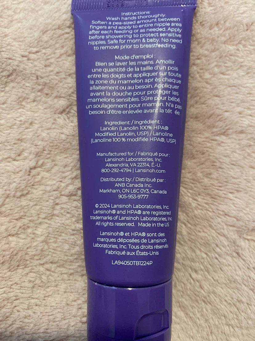 Like New Lansinoh HPA Lanolin Cream 40g - photo 2