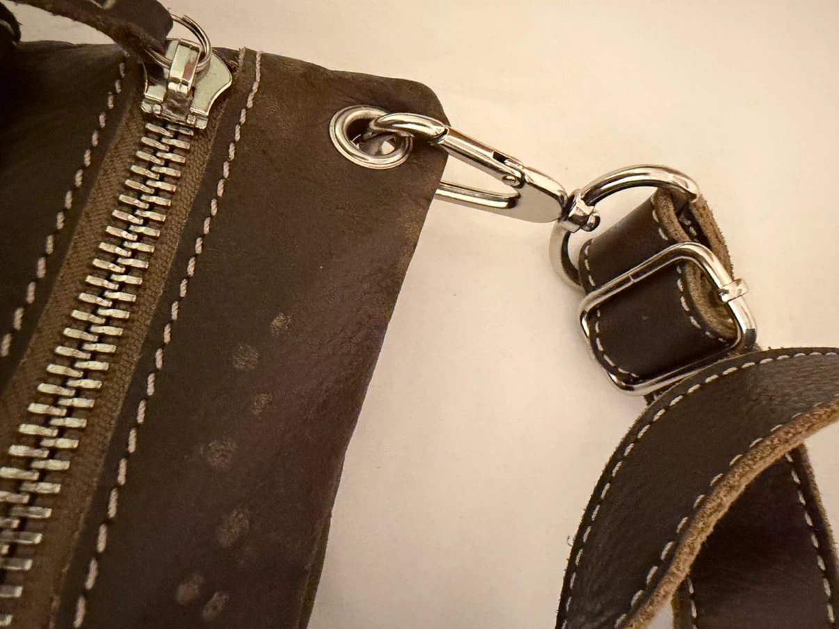Fossil Brown Leather Crossbody Bag - photo 4