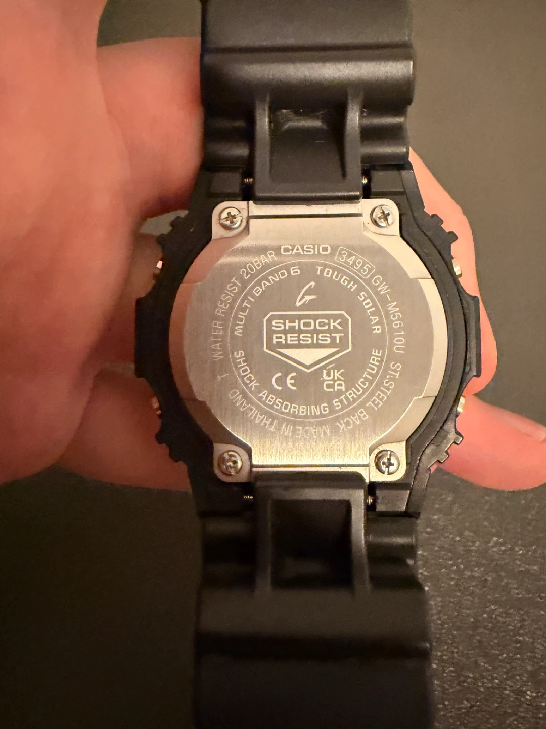 Excellent Condition Solar G-Shock GW-M5610U-1CJF Watch - photo 3