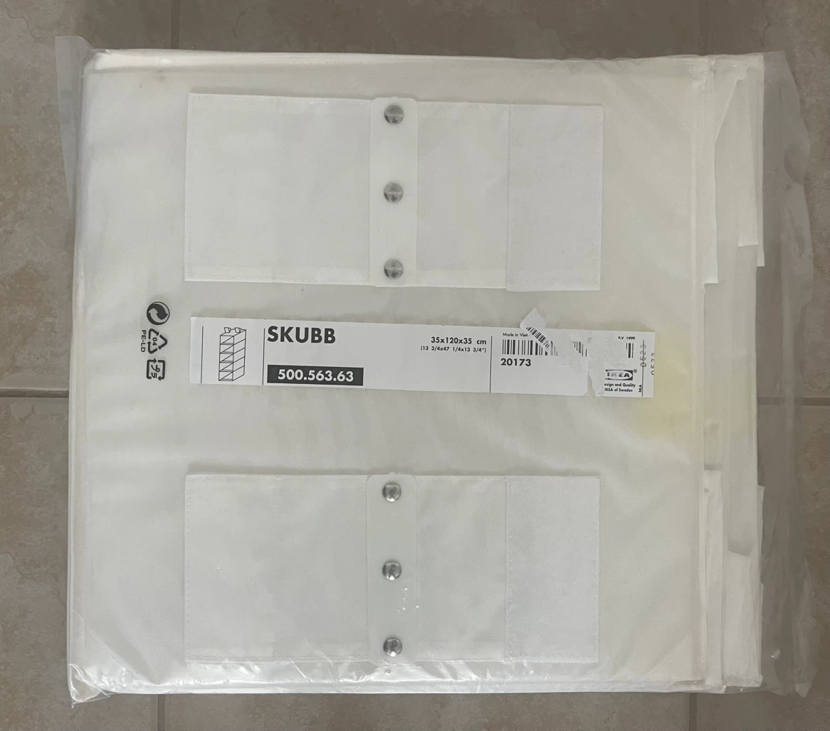 IKEA SKUBB Storage Organizer (White)