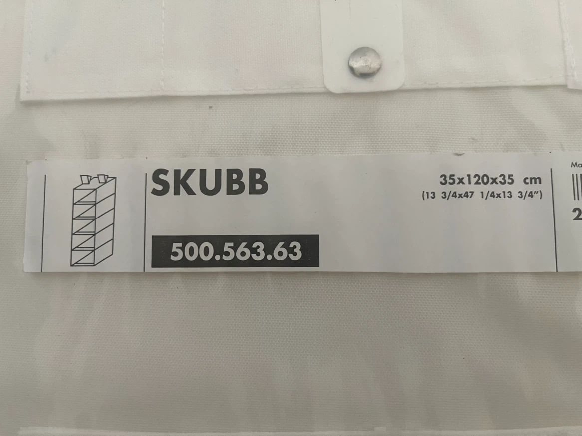 IKEA SKUBB Storage Organizer (White) - photo 2