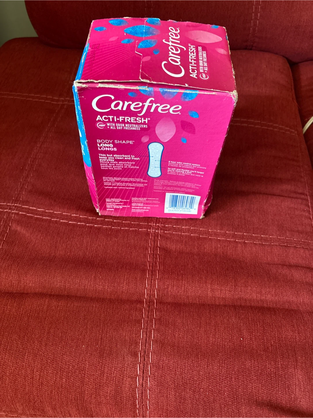 Carefree Acti-Fresh Long Panty Liners