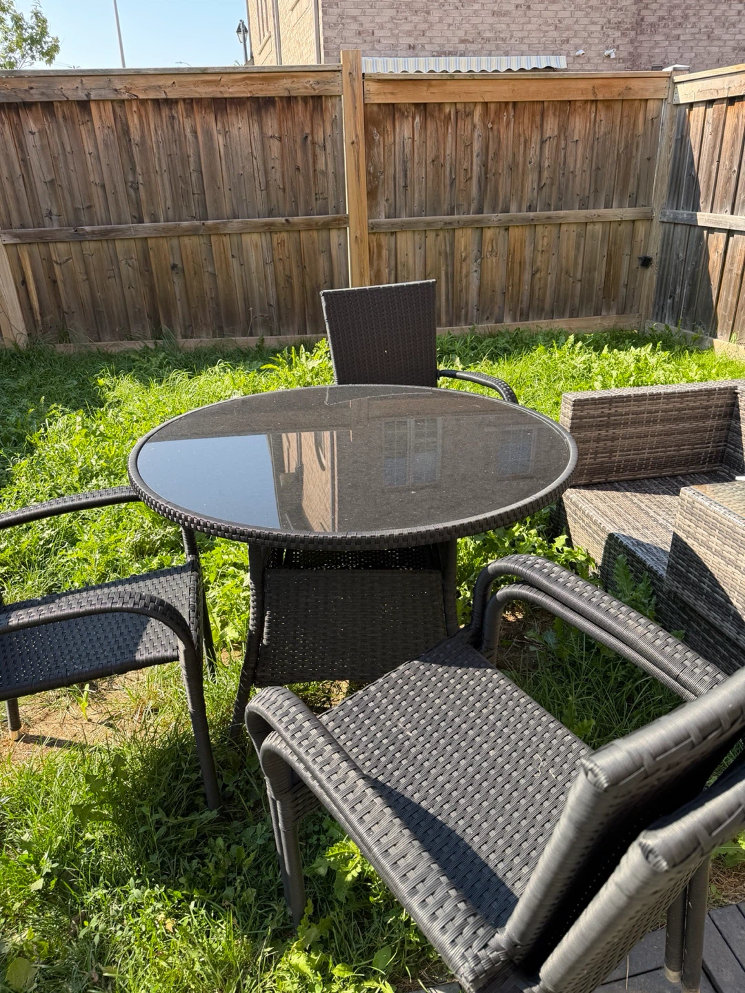Patio Table and Chairs Set
