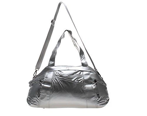 Nike Metallic Silver Duffle Bag
