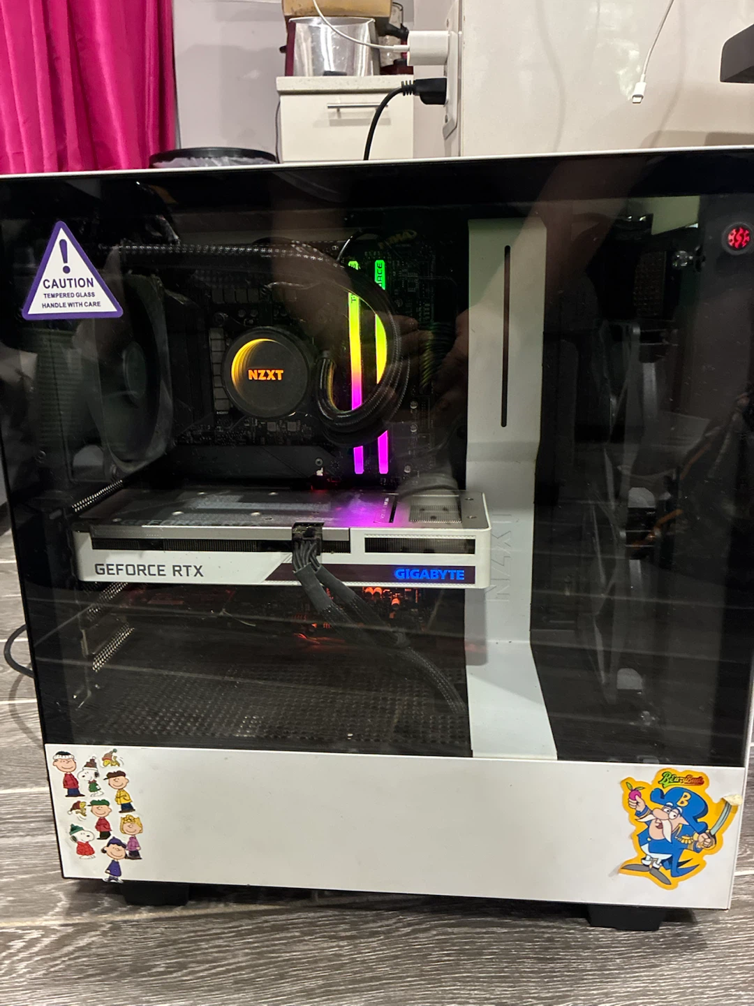NZXT Custom Gaming PC with Gigabyte RTX Graphics