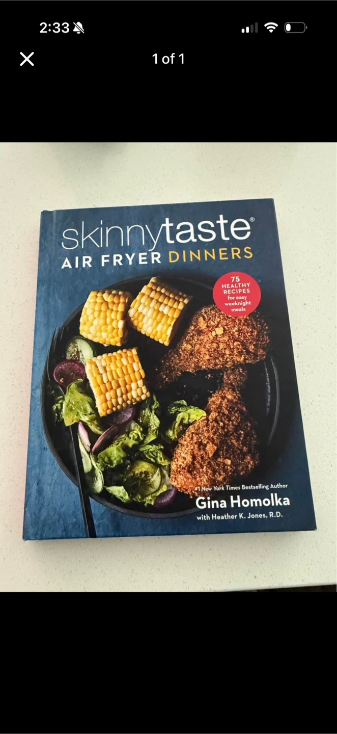 Skinnytaste Air Fryer Dinners Cookbook