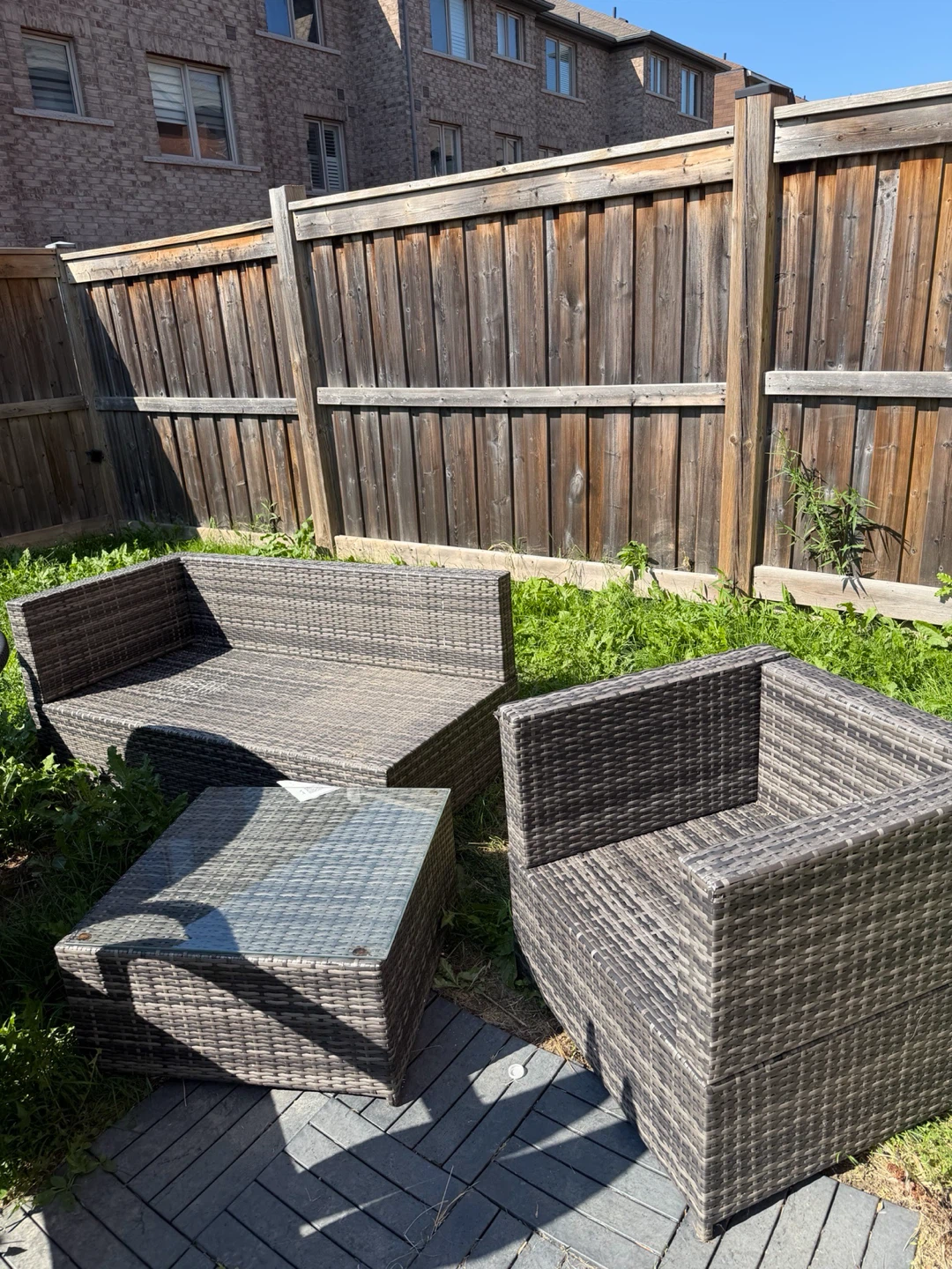 Rattan Patio Furniture Set