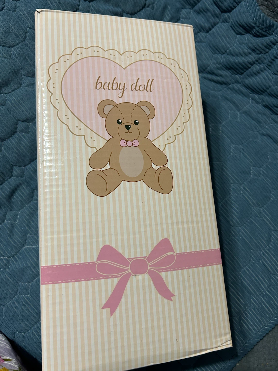New-Baby Doll with Pink Bunny Outfit! - photo 5