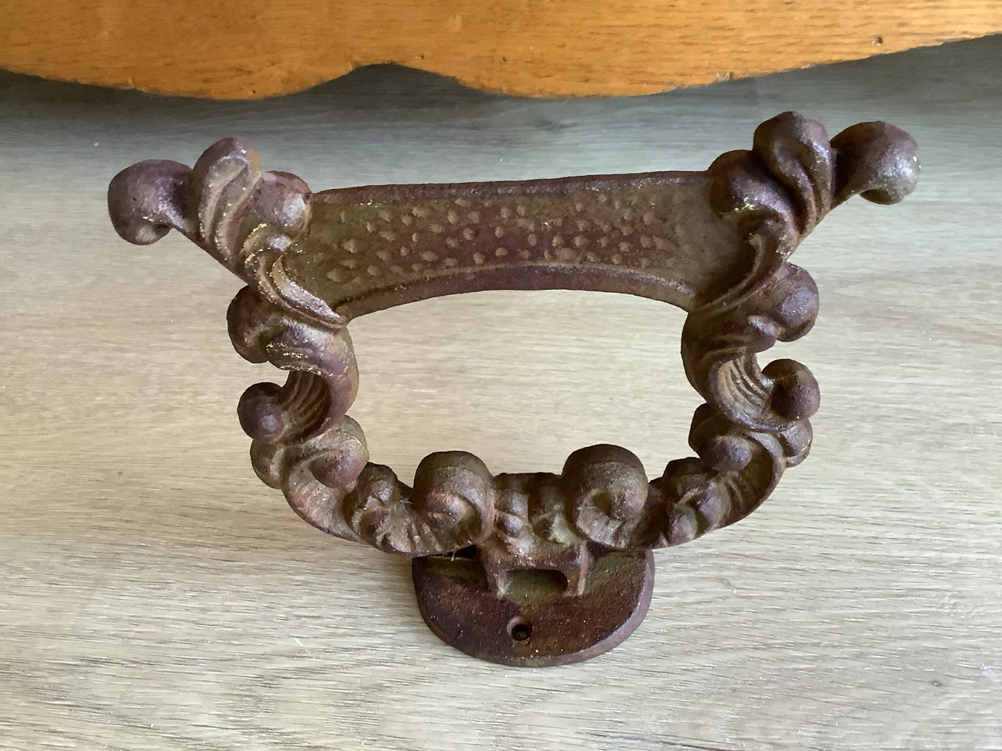Vintage Ornate Cast Iron Boot Scraper 🐞 - photo 4