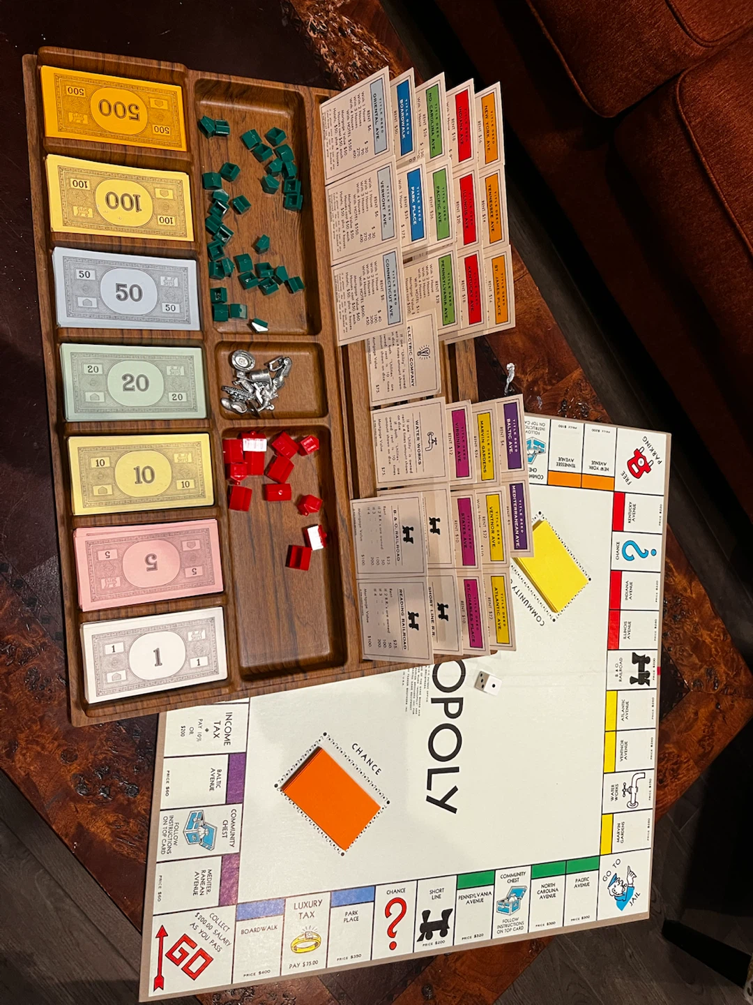 1964 Parker Brothers Monopoly board game - photo 2