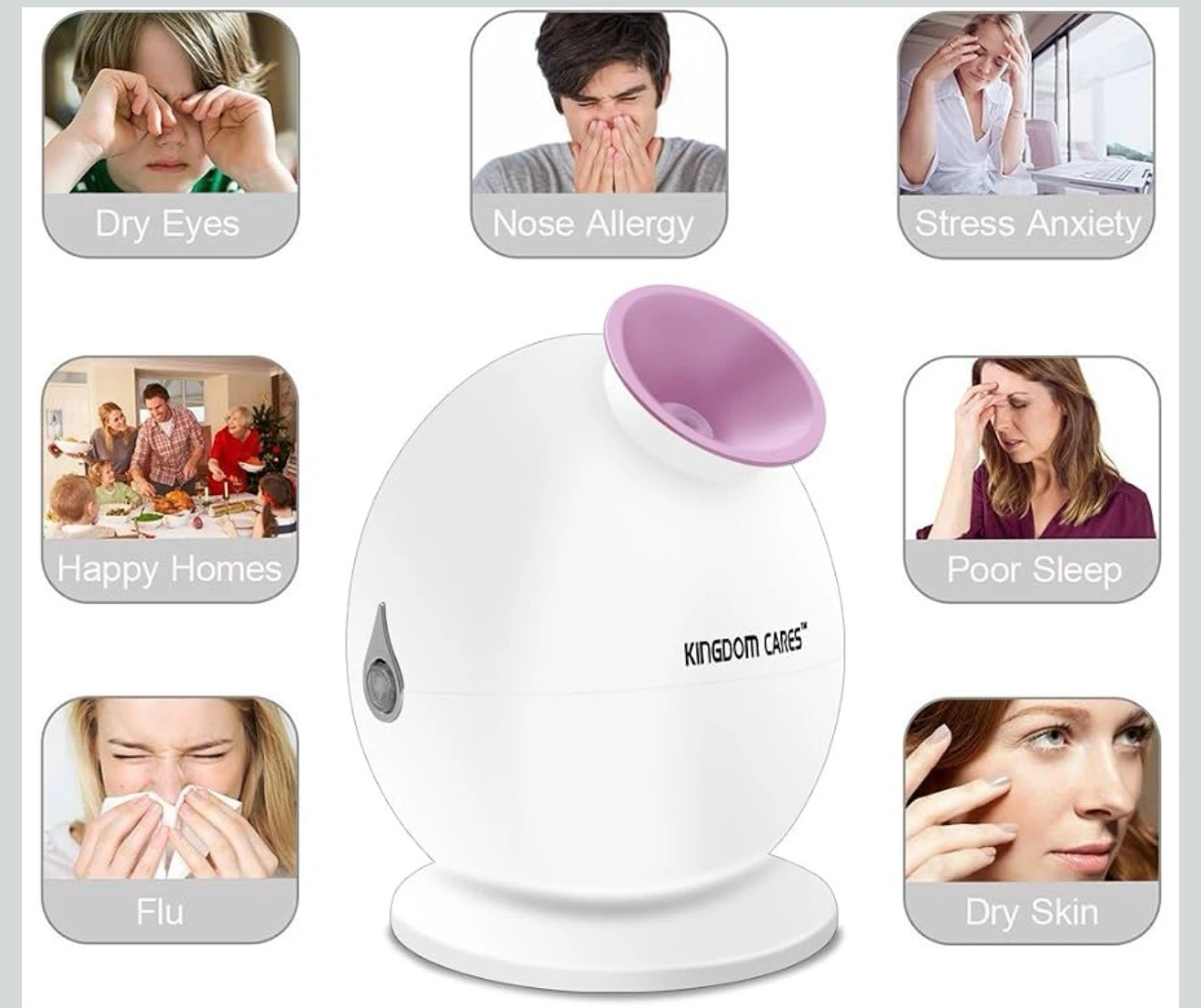 BRAND NEW!! KINGDOMCARES Hot Mist Facial Steamer - photo 4