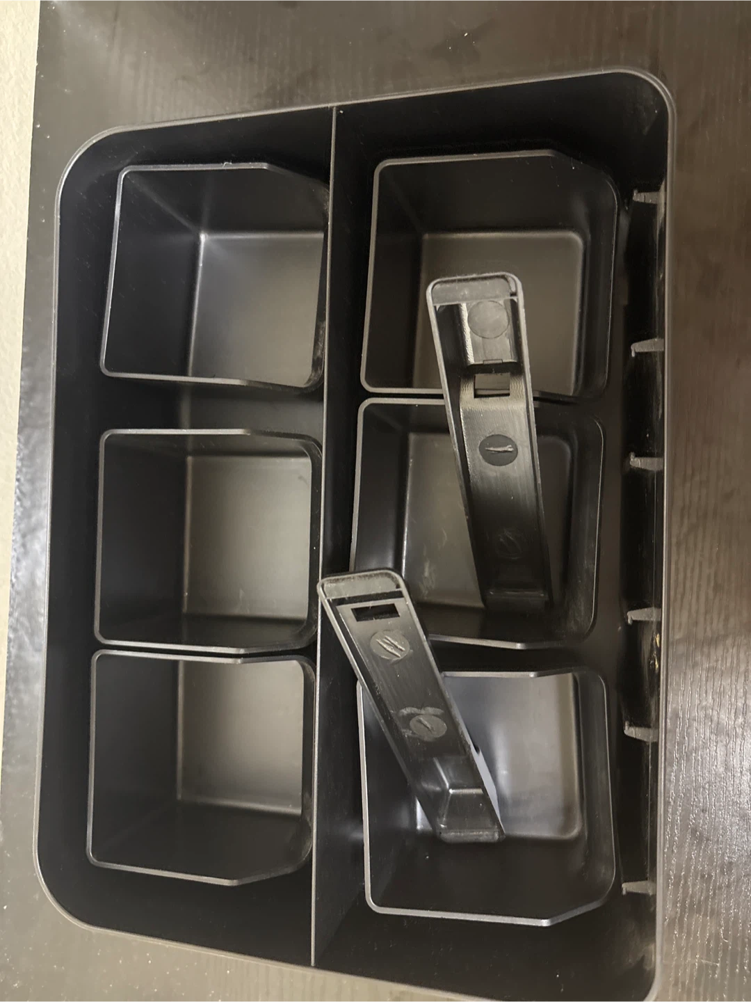 Black Cutlery Organizer Tray - photo 2